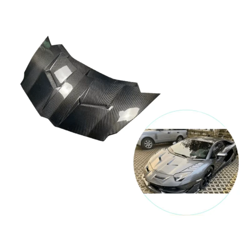 

New Carbon Fiber Engine Hood For Lamborghini LP700 2012-18 Front Bonnet Engine Hoods Cover Auto Body Kit