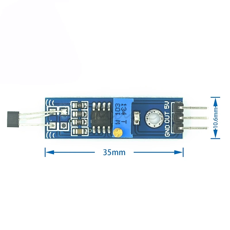 YS -27 módulo sensor hall interruptor do módulo sensor de detecção de contagem de velocidade hall