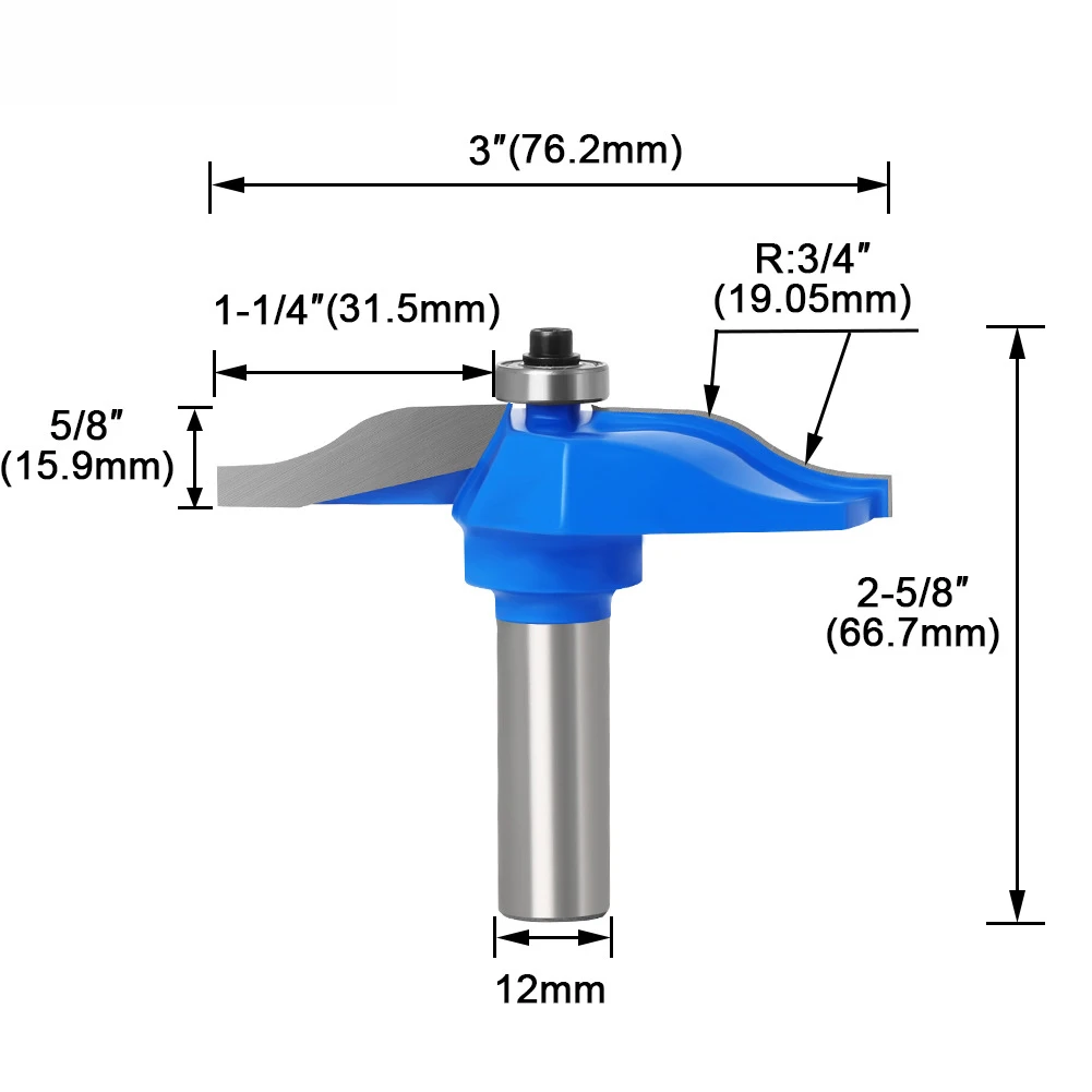 1 pezzo 12.7mm shank west door panel line knife bachelite slotting table edge line cabinet door fresatrice per la lavorazione del legno