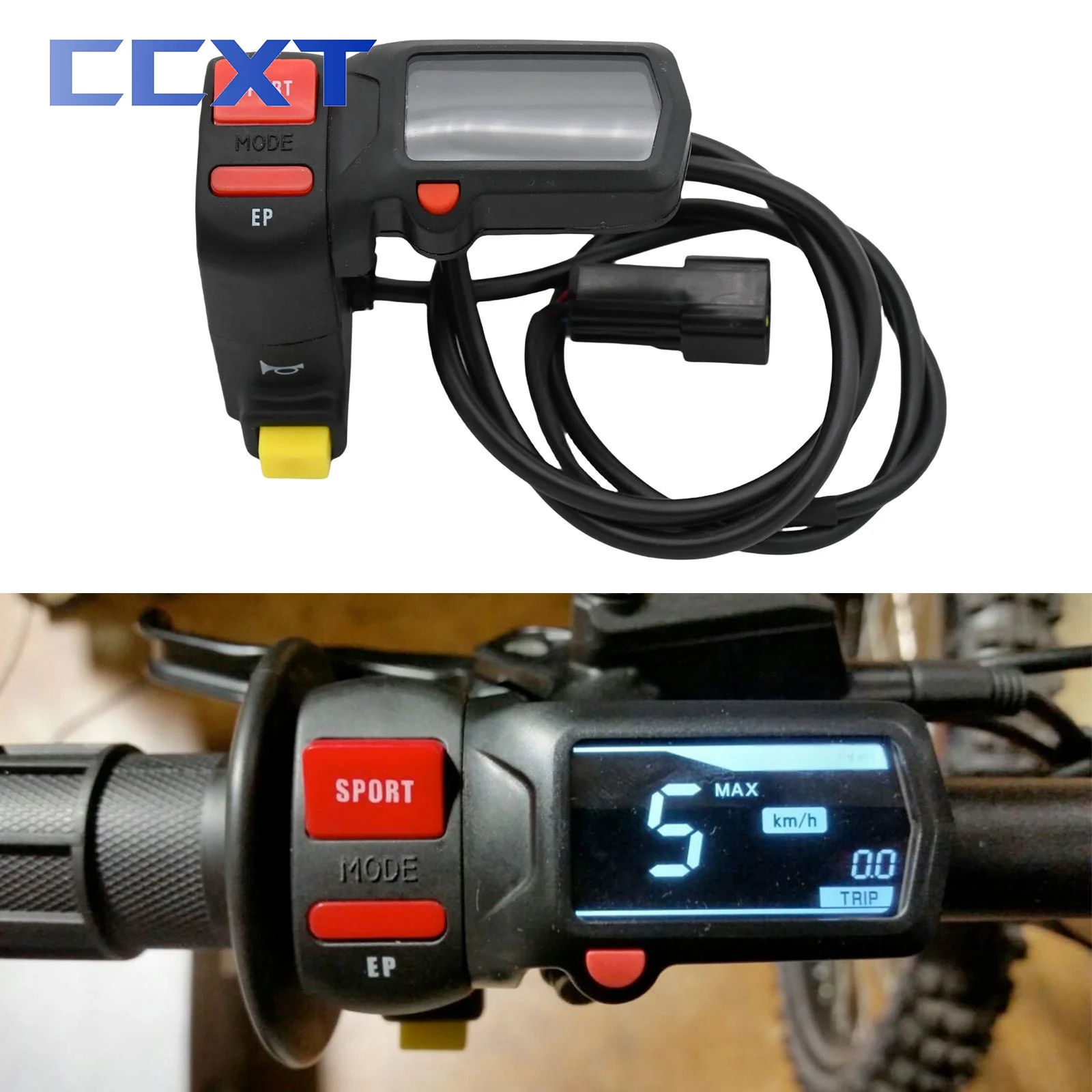 Electric Motorcycle Hour Meter Speed Meter Speedometer Horn Switch SPORT/EP Power Mode Switch For Sur-Ron Light Bee X & S