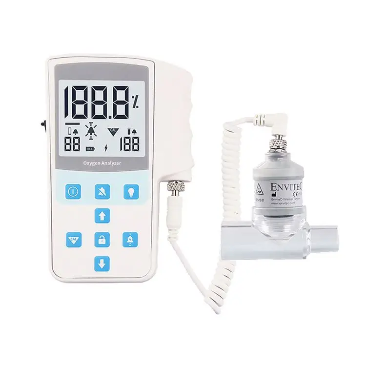 

Oxygen Concentrators Checking Oxygen Purity Device Portable Handle Digital Oxygen Analyzer