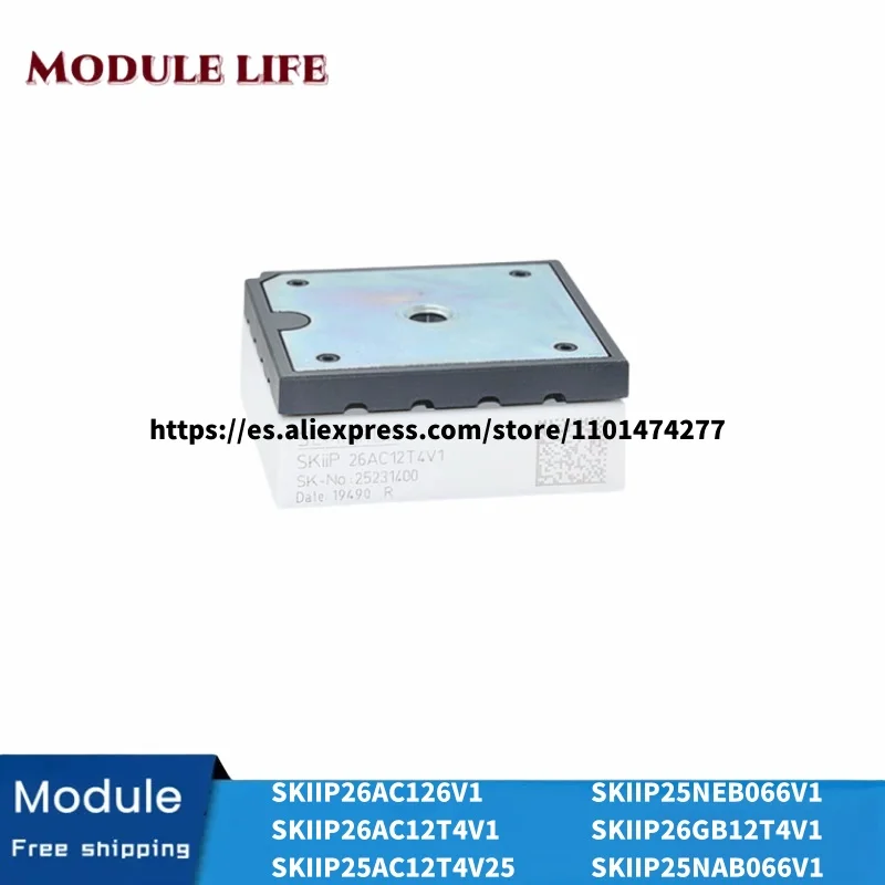 

SKIIP26AC126V1 SKIIP26AC12T4V1 SKIIP25AC12T4V25 SKIIP25NEB066V1 SKIIP26GB12T4V1 SKIIP25NAB066V1 original module