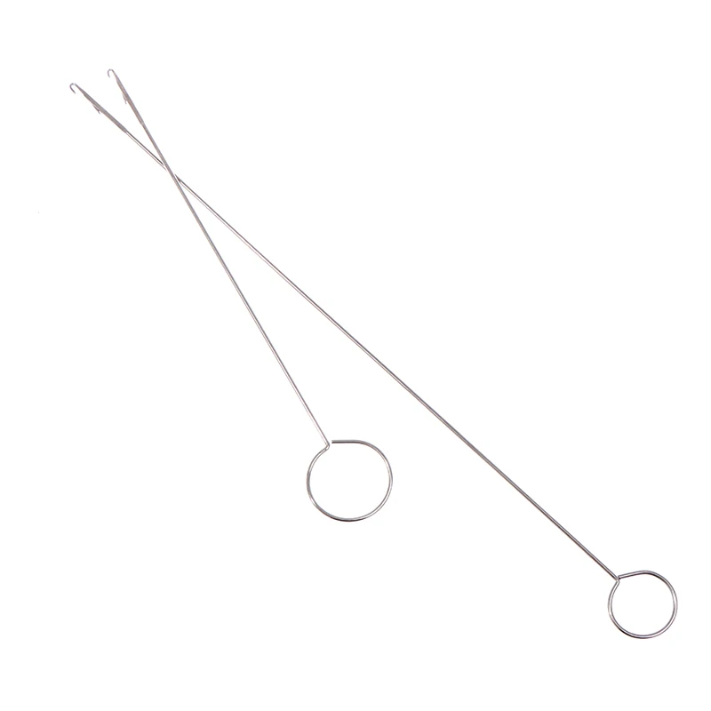 DIY Metal Sewing Loop Turner Hook for Turning Fabric Tubes Straps Belts Strips