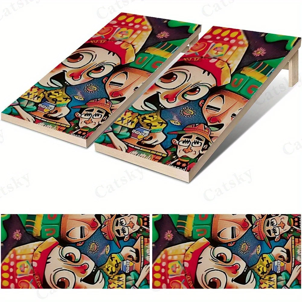 Cartoon Character Story   Sandbag Board Sticker.This sandbag board sticker is made from high-quality materials, offering excelle