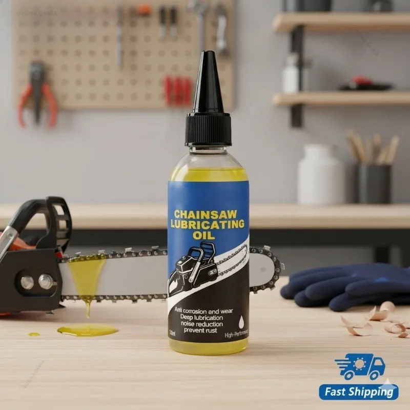 100ml Chainsaw Lubricant Oil Hedge Trimmer Multi‑Purpose Lubricant Bike Chain Lubricant Rust‑Proof Deep Penetrating Lubricant