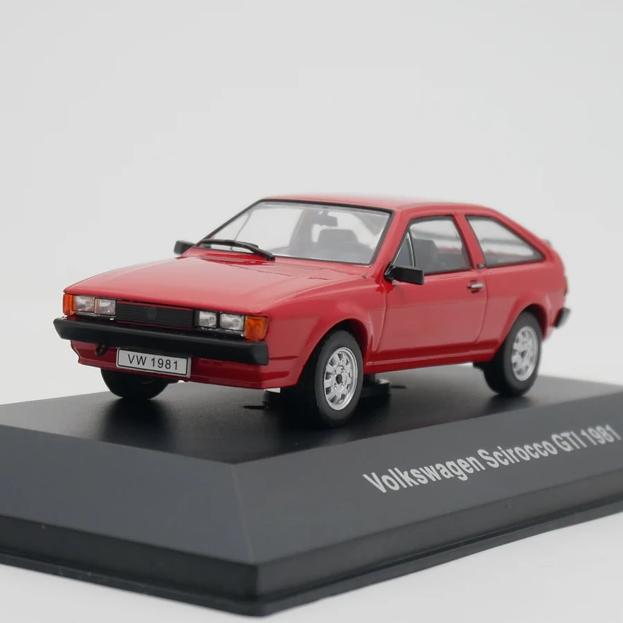 

Diecast IXO 1:43 Scale Volkswagen Scirocco GTI 1981 Alloy Car Model Collectible Toy Gift Souvenir Display Ornament