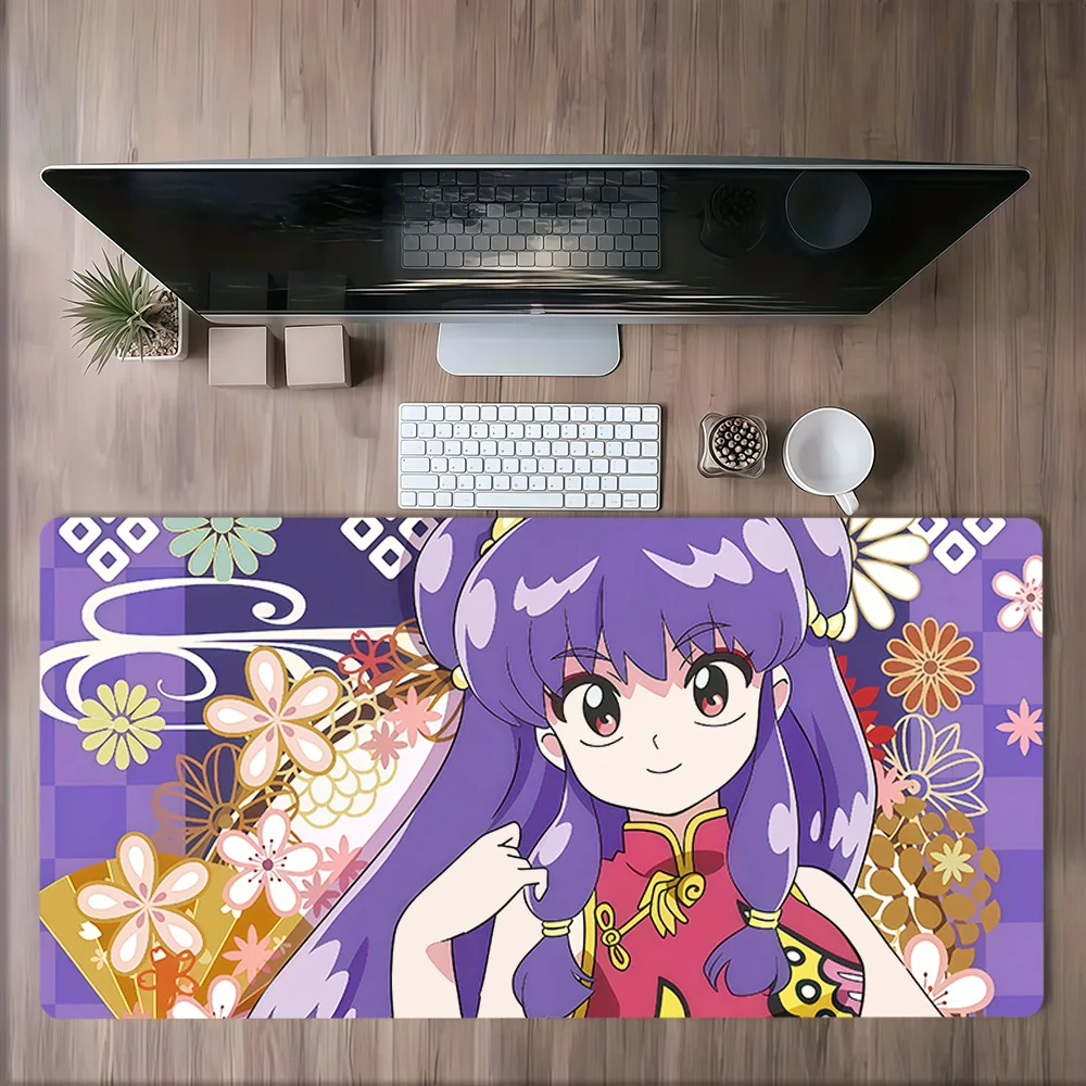 anime cute art R-Ranma a-Akane Tendo r-Ranma Saotome Mouse Pad Non-slip Lockedge Thickened Desktop MousePad Large Gaming Office