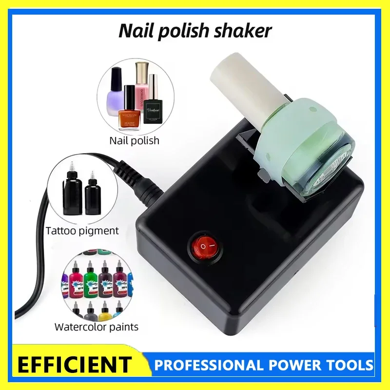 

Электрический шейкер для лака для ногтей, чернила для татуировки, миксер для встряхивания пигмента, лак для ногтей, УФ-гель, краска, жидкая бутылка, машина против выстрескивания