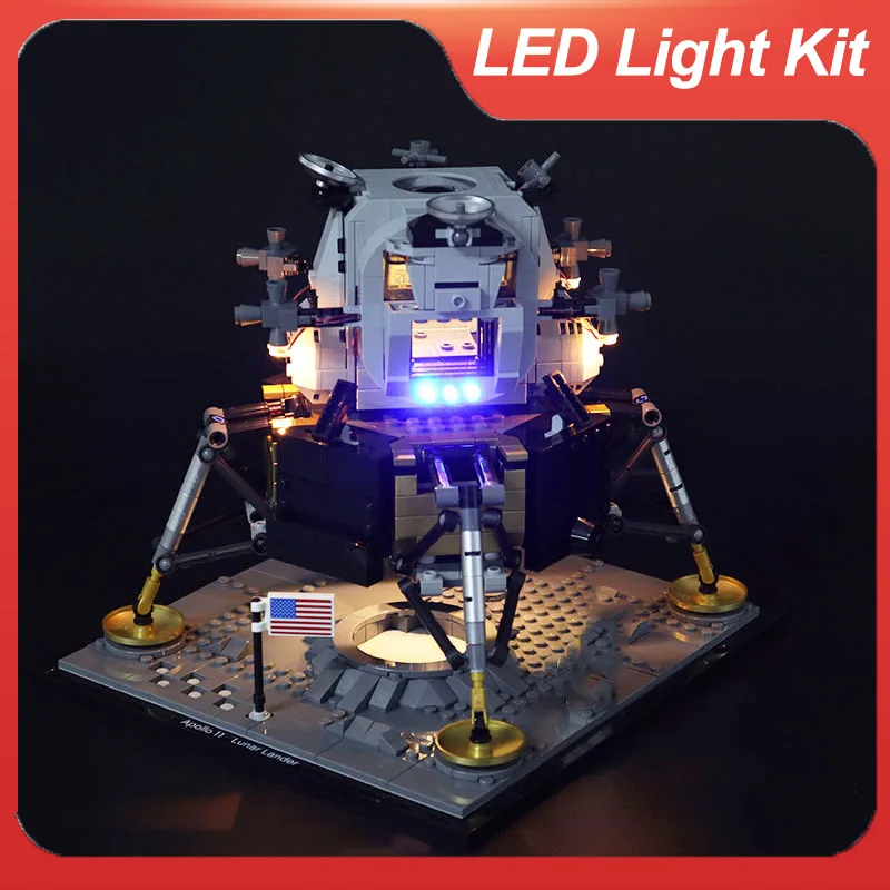 LED lighting kit for 10266 Apollo 11 Lunar Lander (only light no model)