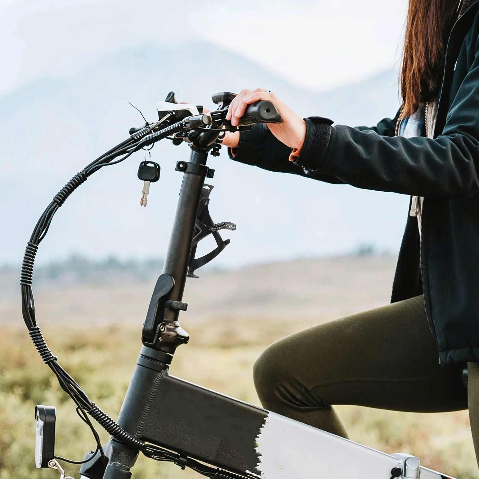 

Bicycle Cup Holder Bike Water Bottle Holder Lightweight Durable Pc Plastic Easy Install Fashionable Safety Guarantee Mountain