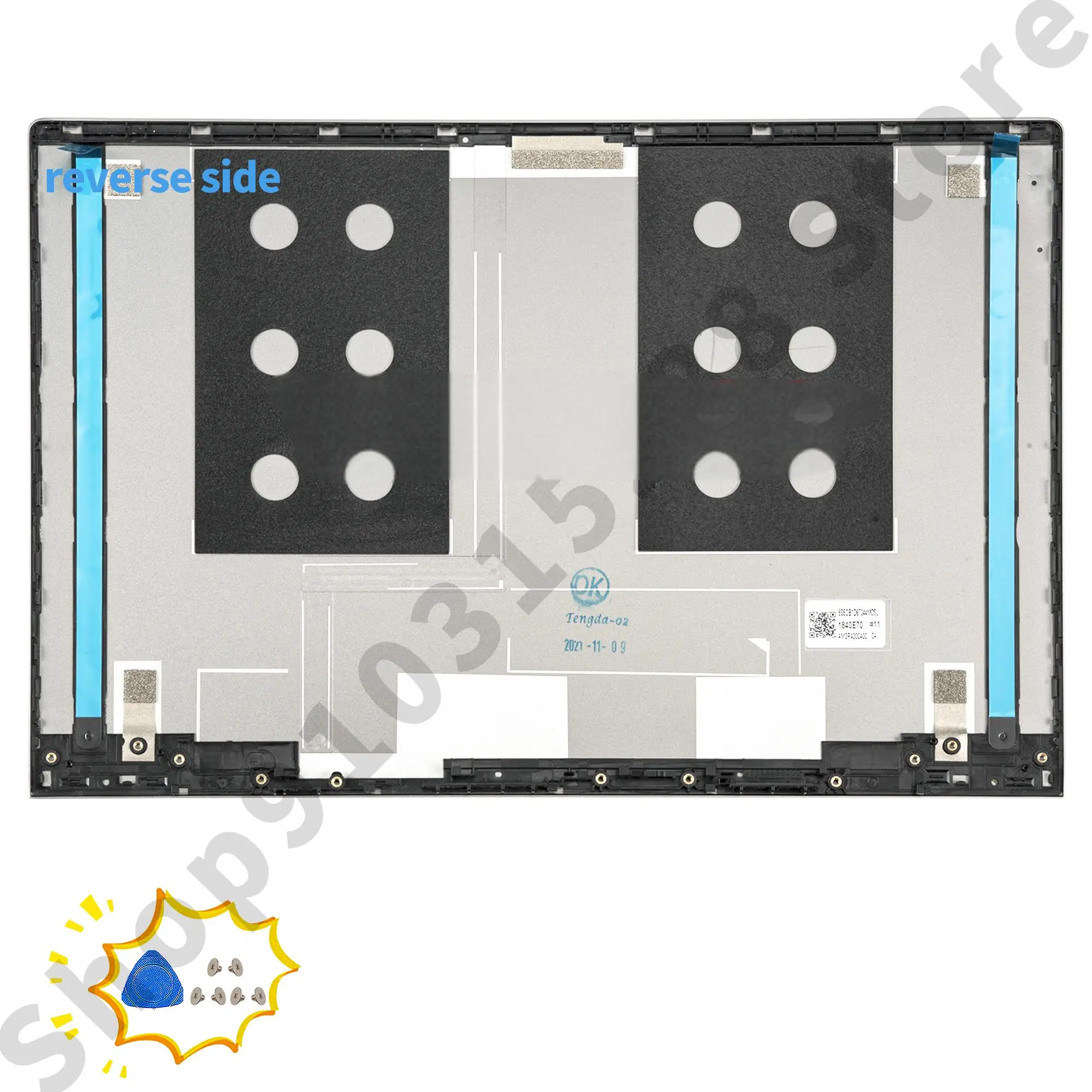 Imagem -02 - Tampa Traseira Lcd para Reparo de Moldura e Hingecover Capa para Thinkbook 14 g3 Acl 14 g2 Itl e Are 5cb1k18593 Novo