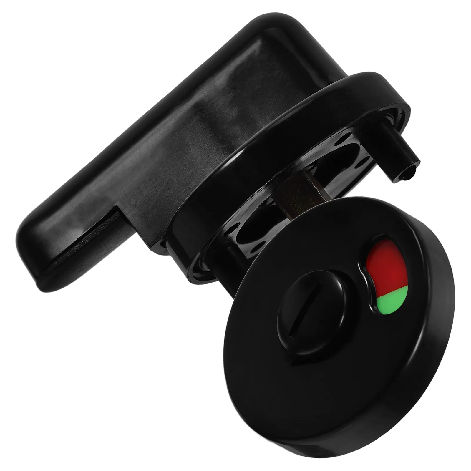 

Thickened Partition Nylon Plastic Bathroom Lock For Toilet Washroom Commercial Door Handle Indicator Occupied Deadbolt Hotel