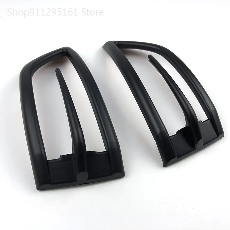 Fit For Ford Ranger 2012-2020 T6 T7 T8 Car Accessories  Part Turning Lamp Cover ABS Matte Black Exterior Side Mirror Light Cover