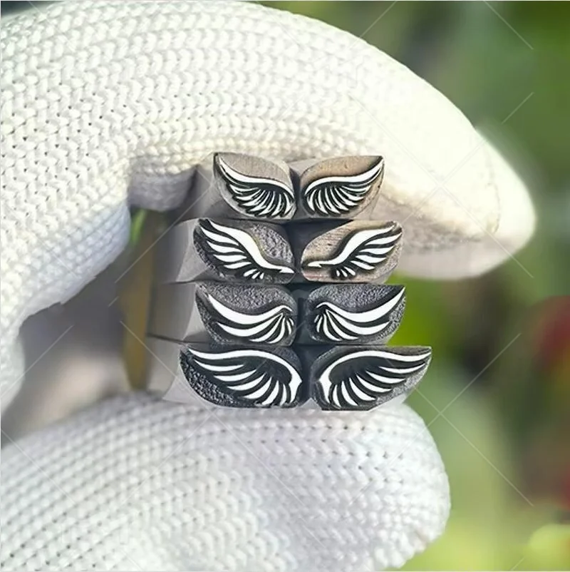 Jewelry Stamps, Various Wing Designs, Steel Stamps, Gold and Silver Bracelets, Rings, Chiseling Molds, and Gold-Beating Tools