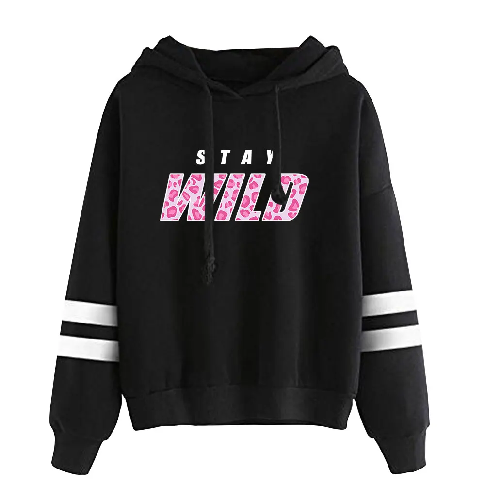 

Ben Azelart Stay Wild Vintage 90s Pullover Hoodie Merch Hoodie Fashion Tracksuit Sports Pullover Fashion Pullover Sweatshirt