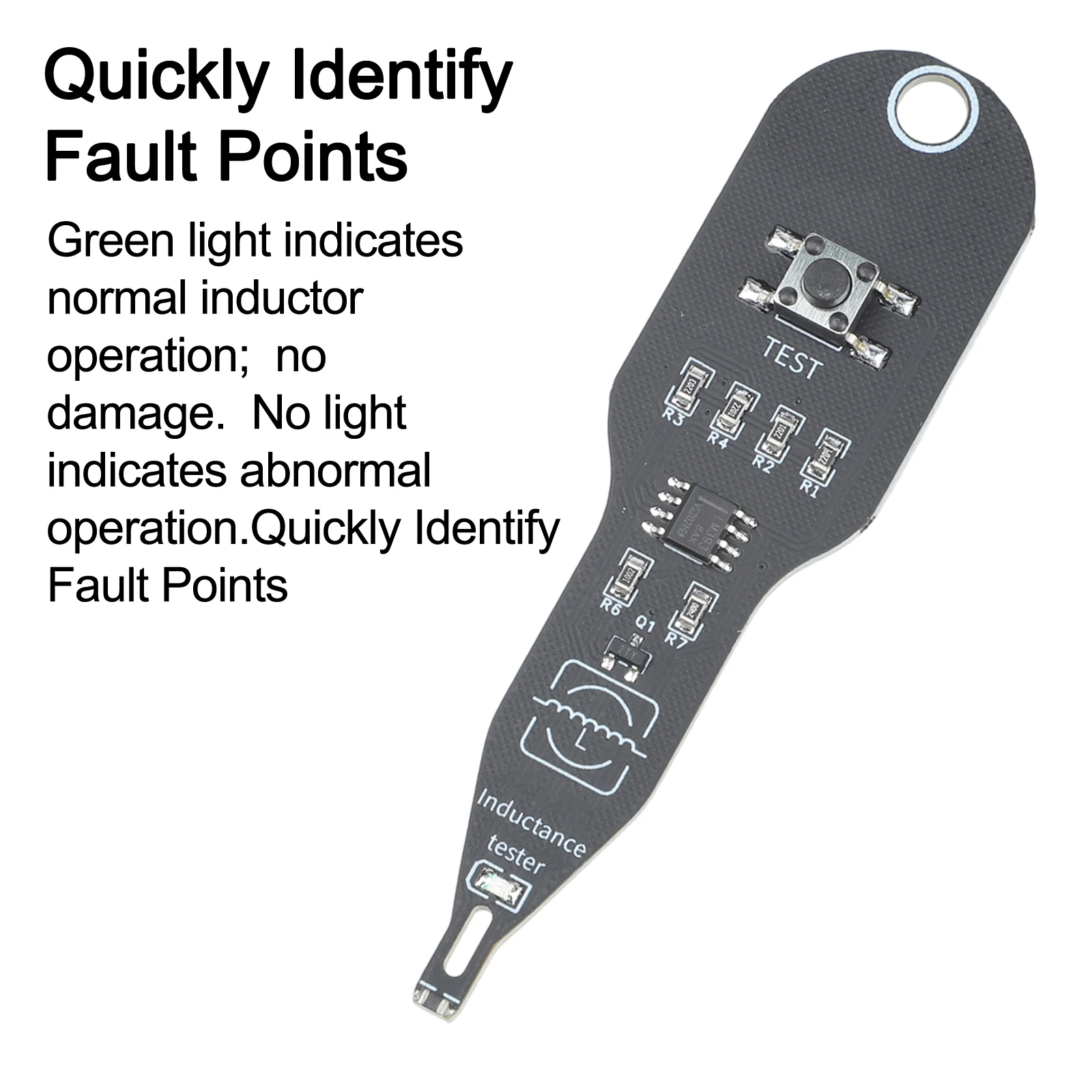 Inductance Tester Circuit Electromagnetic Induction Instrument Troubleshooting  Motherboard Coil Tester Inductor Detector Tool