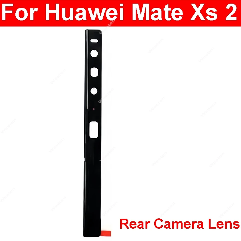 Back Camera Glass Lens For Huawei Mate X XS XS 2 Mate 20 RS Mate 30 RS Rear Camera Lens Frame Replacement Parts