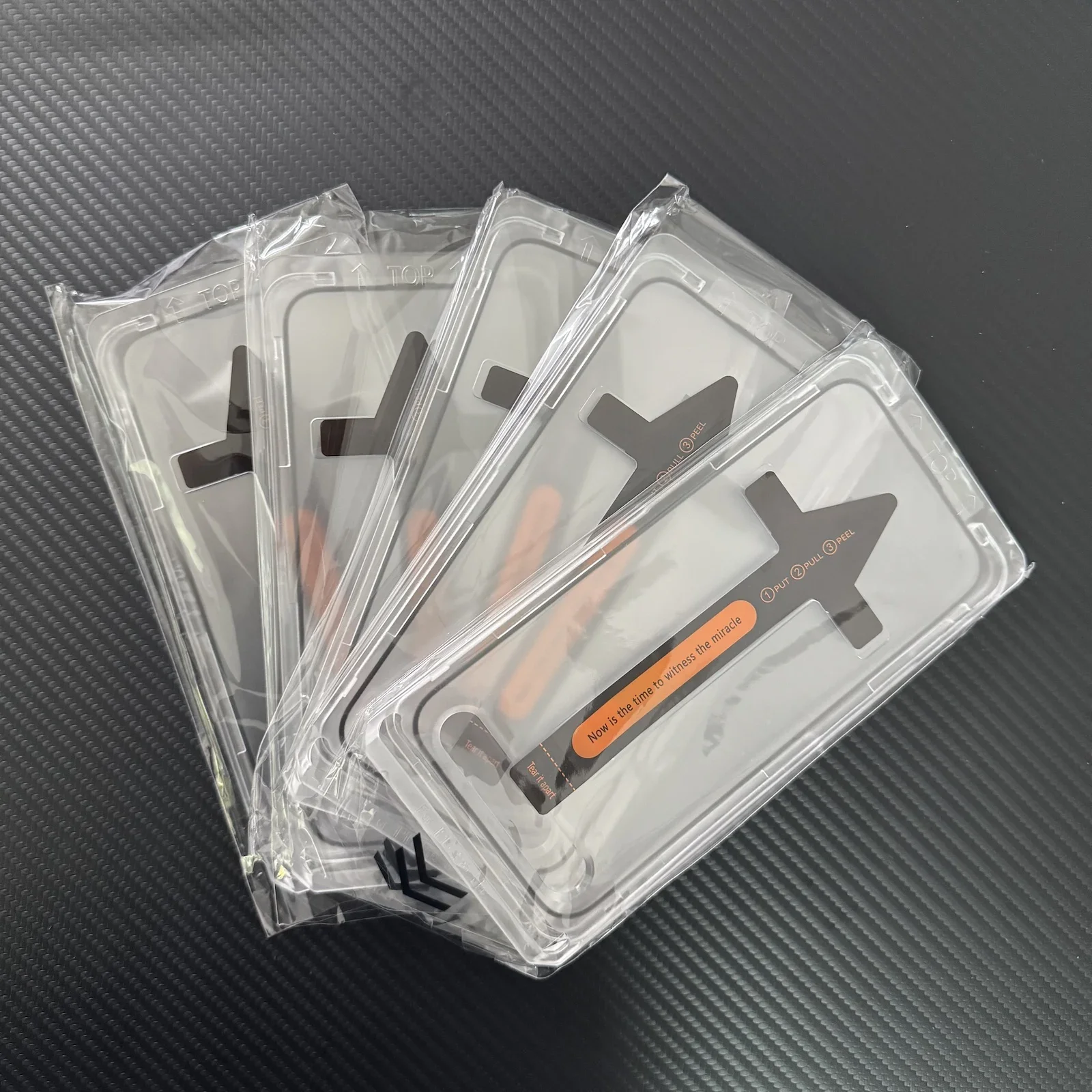 1-3-teiliges, staubfreies Schutzfolien-Set zur einfachen Installation für iPhone 17 Pro Max, Air 16, 15, 14, 13 Pro Max – Anti-Spy Panzerglasfolie zum Schutz der Kamera
