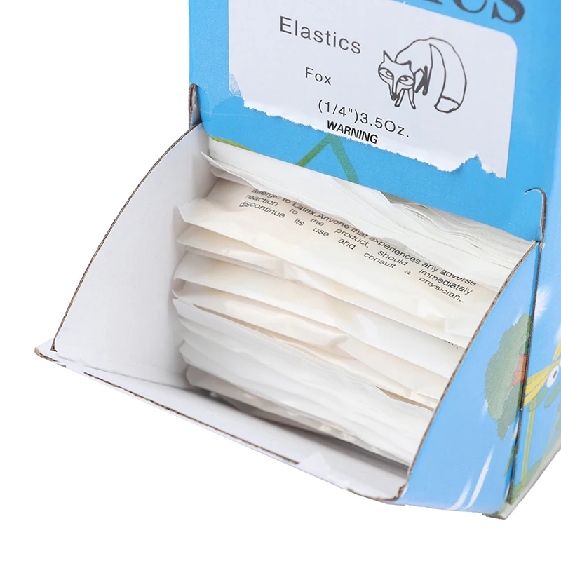 5000 Pcs/Box Dental Orthodontic Zoo Pack Elastics latex Rubber Dental Orthodontic Zoo Pack Elastics Rubber Bands Latex Braces