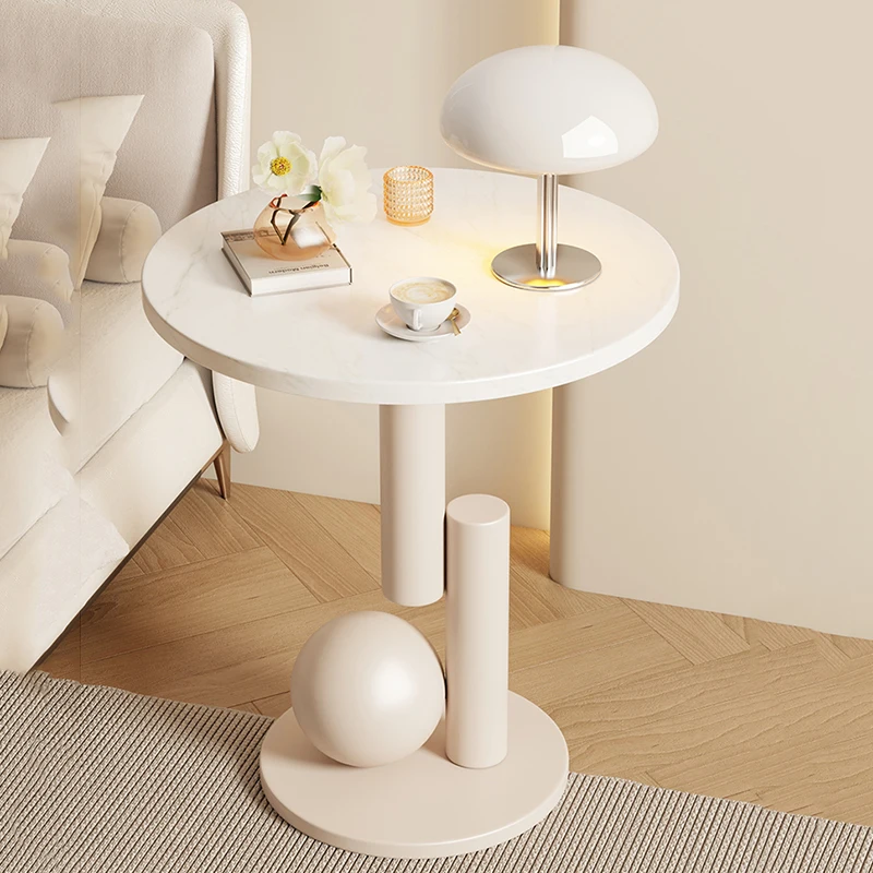 Kamar Tidur Ponsel Meja Nordic Putih Murah Unik Meja Samping Tempat Tidur Ruang Tamu Mewah Keren Mesitas De Noche Replika Furniture
