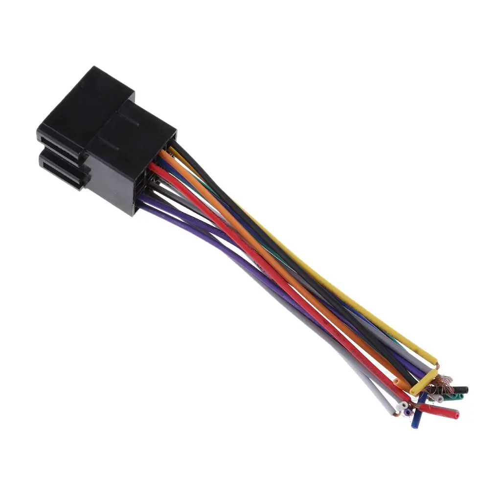 ISO Car Radio Adapter Reverse Wiring Harness for Select Radio