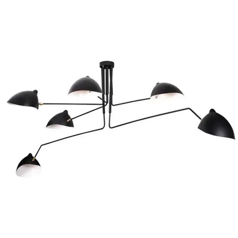 Lámparas de techo de estilo nórdico para el hogar, luminaria LED Simple de estilo Retro, para decoración Industrial sala estar