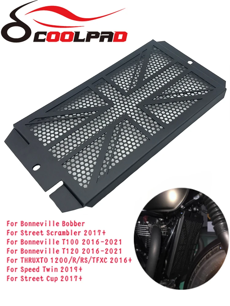 

2021-2023 New Motorcycle Accessories Black For Trident660 For TRIDENT660 Radiator Grille Guard Cover Protector For Trident 660