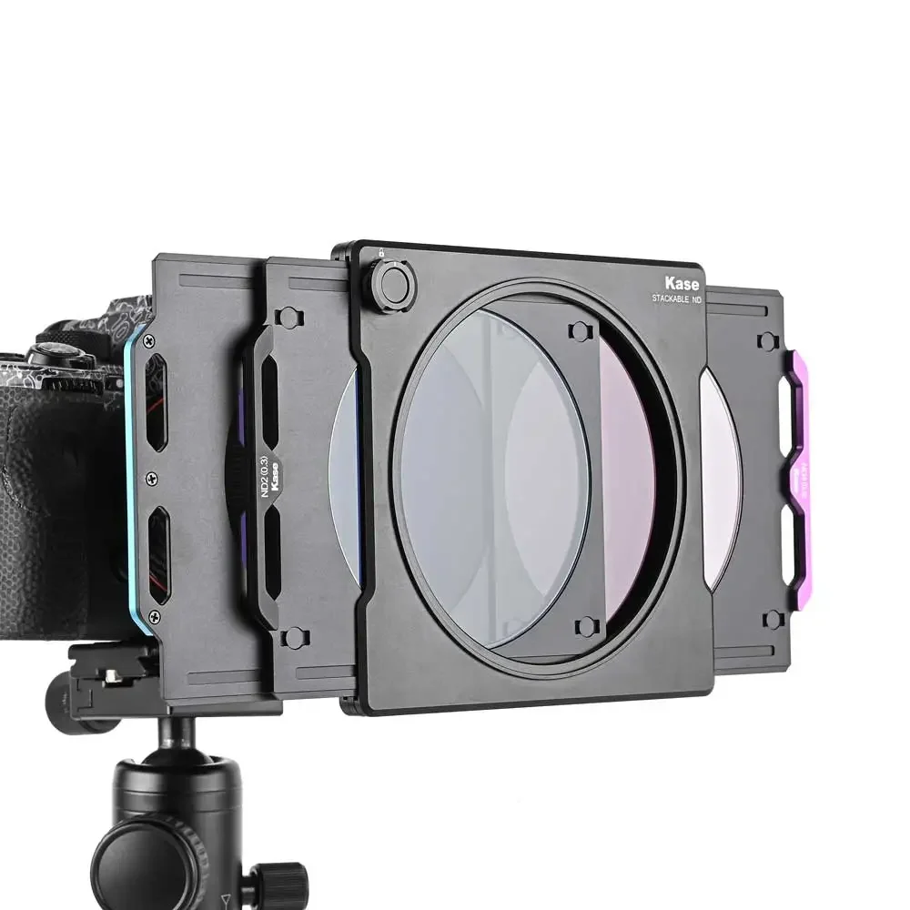 Kase Stackable Magnetic ND 3-Filter Professional Kit Camera Lens filter