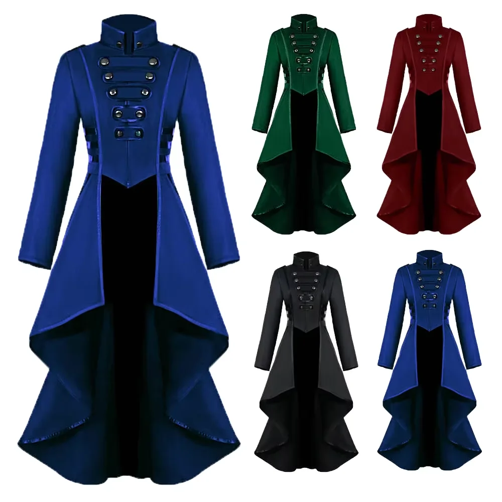 Vintage Fashion Dress - Gaun Bajak Laut Gotik Kostum Halloween