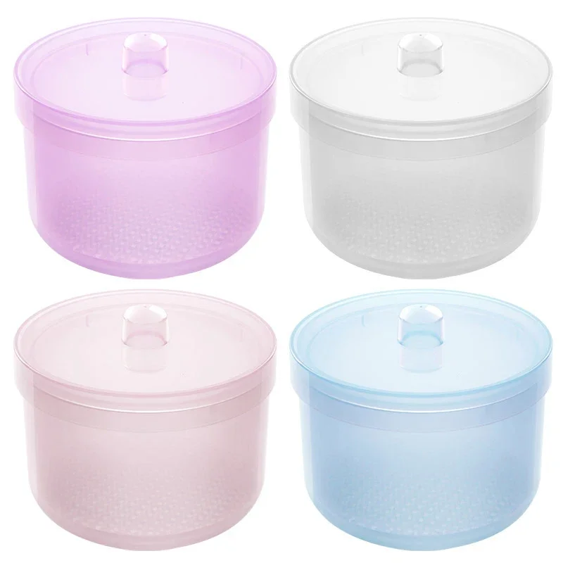 2pcs Nails Art Drill Bits Grinding Head Sterilizer Disinfection Box Cleaning Box Storage Case Clipper Accessories Manicure Tools