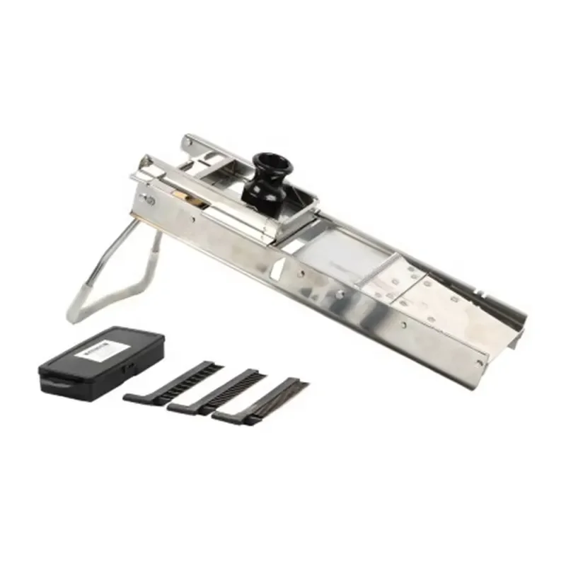 Multi-Mandolin Slicer with 3 Blades Vegetable and Fruit Slicer Plater