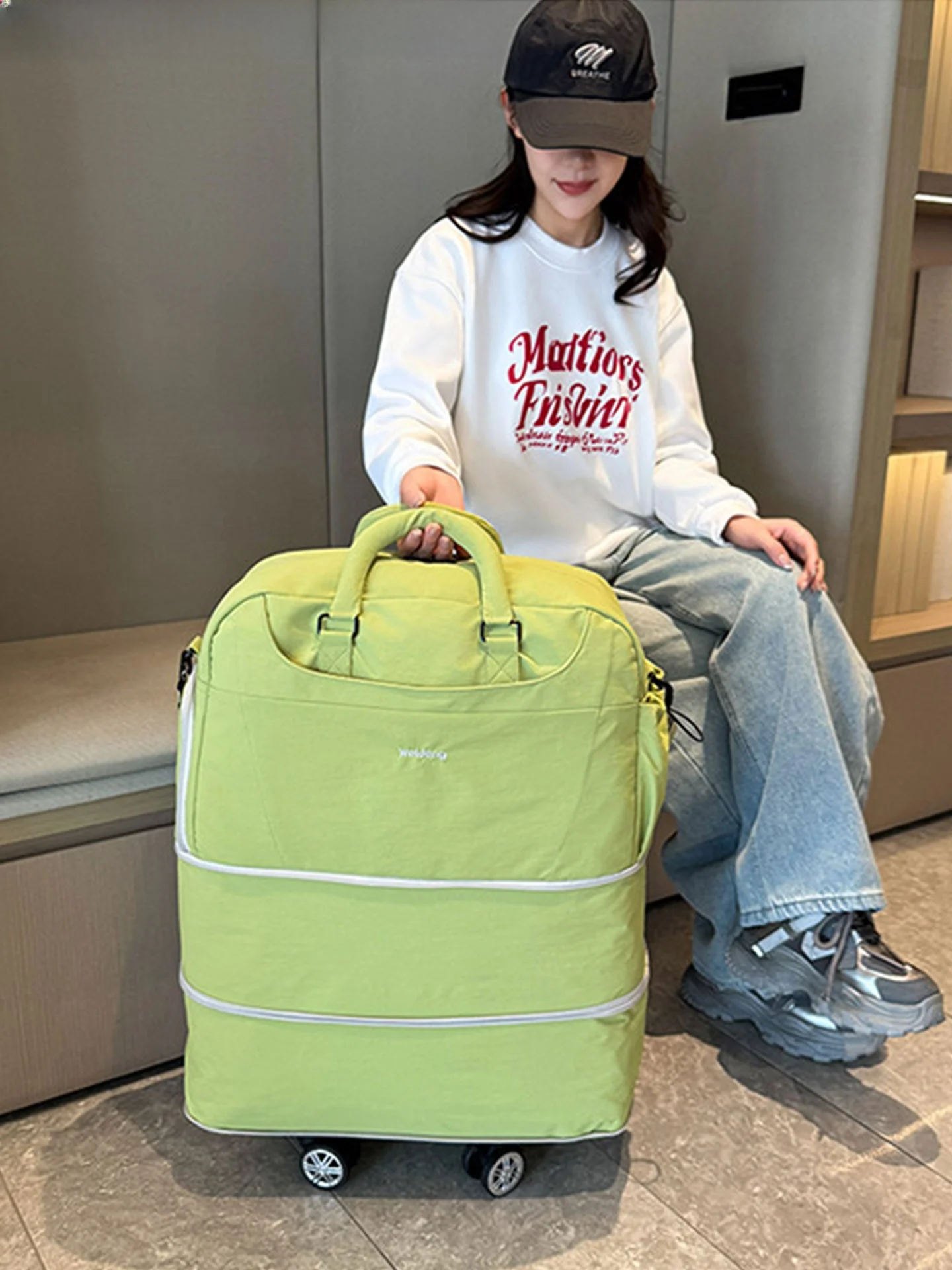 borsa-da-viaggio-per-donne-con-ruote-grande-capacita-ruote-universali-leggera-pieghevole-in-tessuto-oxford