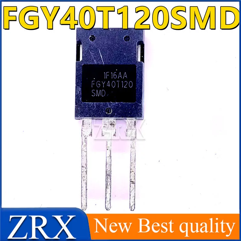 5Pcs/Lot  New imported FGY40T120SMD 80A 1200V high-power inverter welding IGBT TO-247