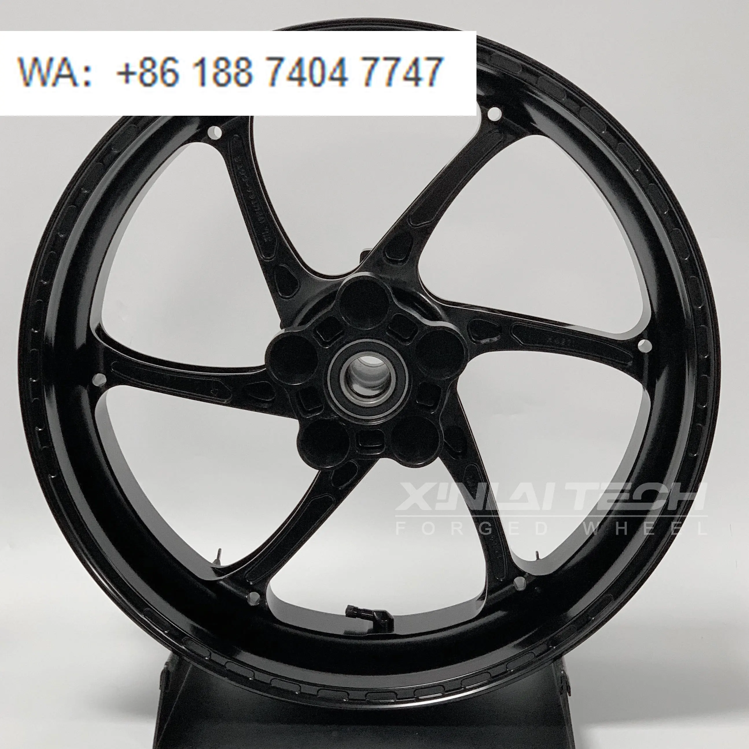 XL Custom CNC Forged 6061-T6 Motorcycle Wheels for Yamaha R6 17 18 Inch Billet Aluminum Anodized Forged OEM ODM Motorcycle Rims