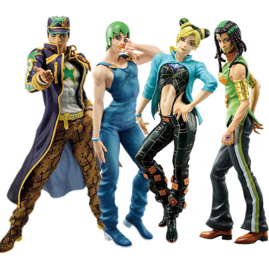 

Judai Original Bandai Masterlise JoJo's Bizarre Adventure Stone Ocean Kujo Jolyne Jotaro Foo Fighters Ermes Costello Figure Toys