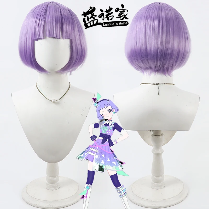 

Аниме Secret Idol Princess Mamiya Yoru, парик для косплея, реквизит для Хэллоуина, карнавала, синтетические волосы, термостойкое волокно + шапочка для парика