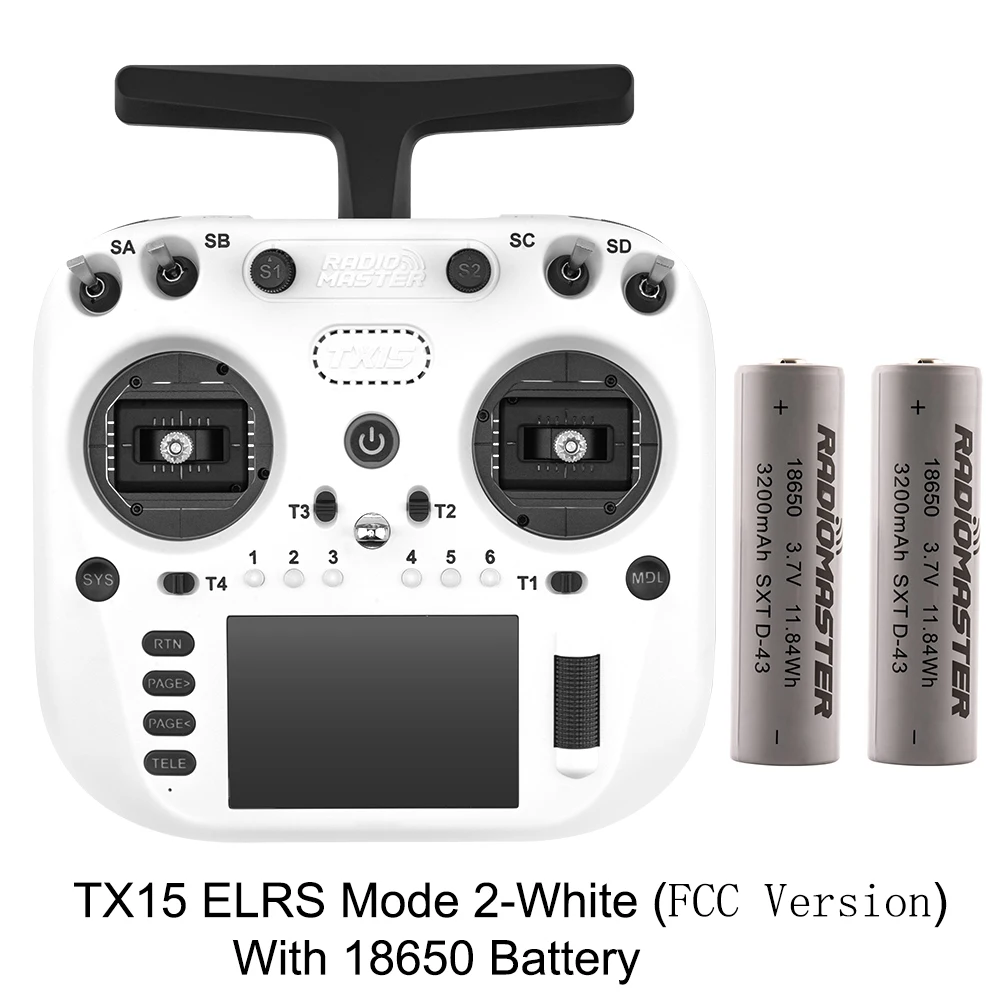 Pre-Order Radiomaster TX15 3,5 inch IPS touchscreen radiocontroller ExpressLRS V5.0 Hall Gimbal ingebouwde gyromicrofoon