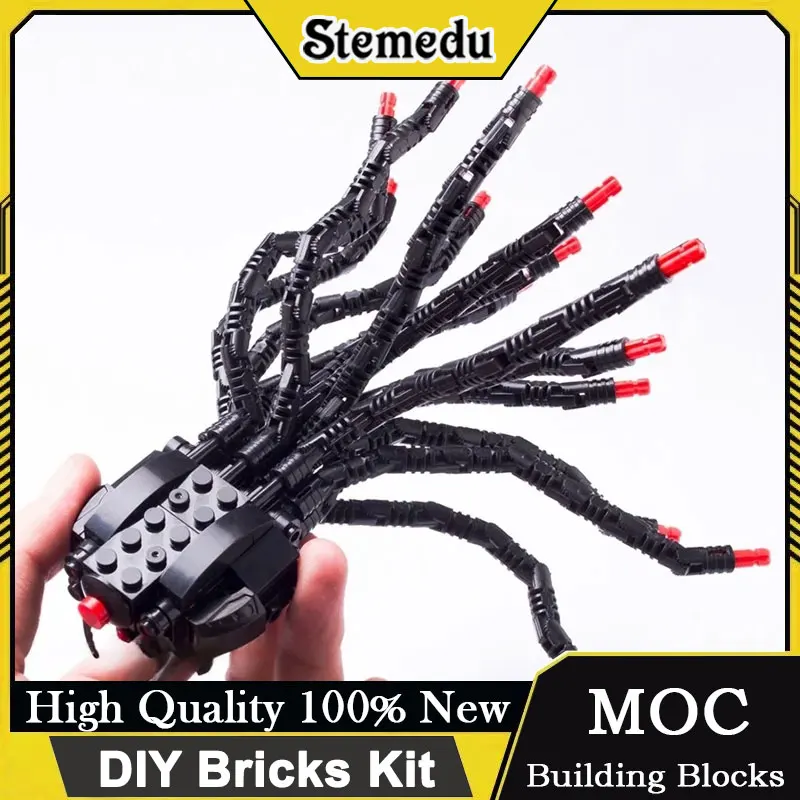 MOC Sentry Robot Model 14-klauw Spider Octopus Monsters Creatieve bouwstenen Gemonteerd Ornament Kinderpuzzel Geschenken