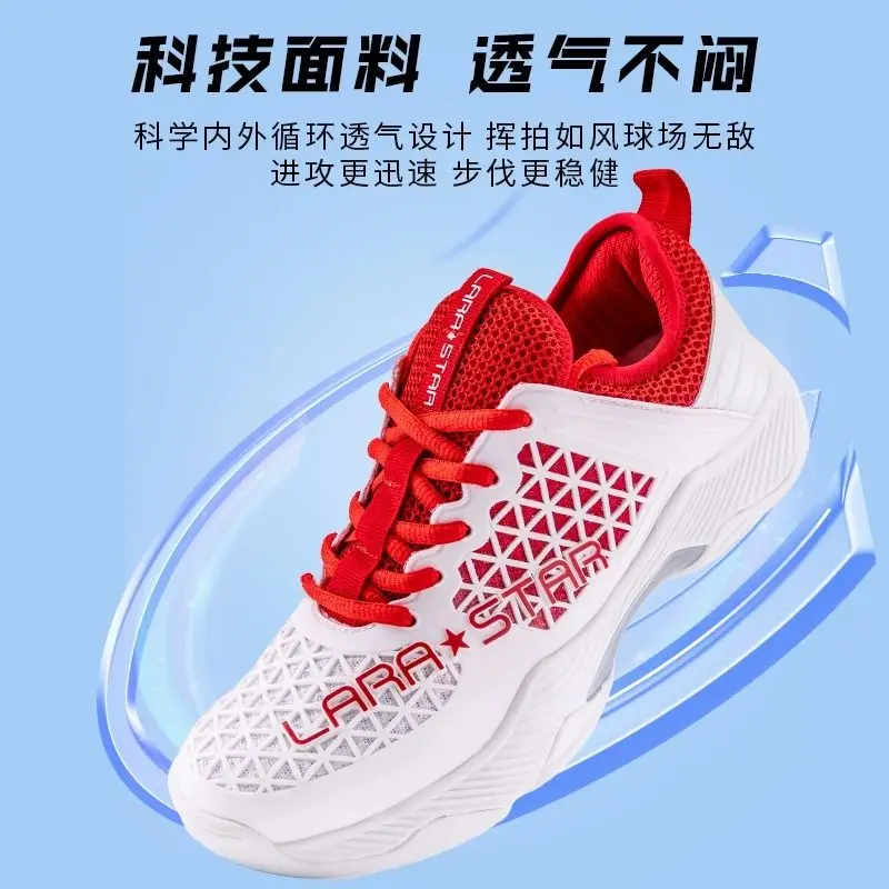 

Professional tennis shoes wear-resistant non-slip badminton shoes men's luxury brand sports shoes Competition training shoes