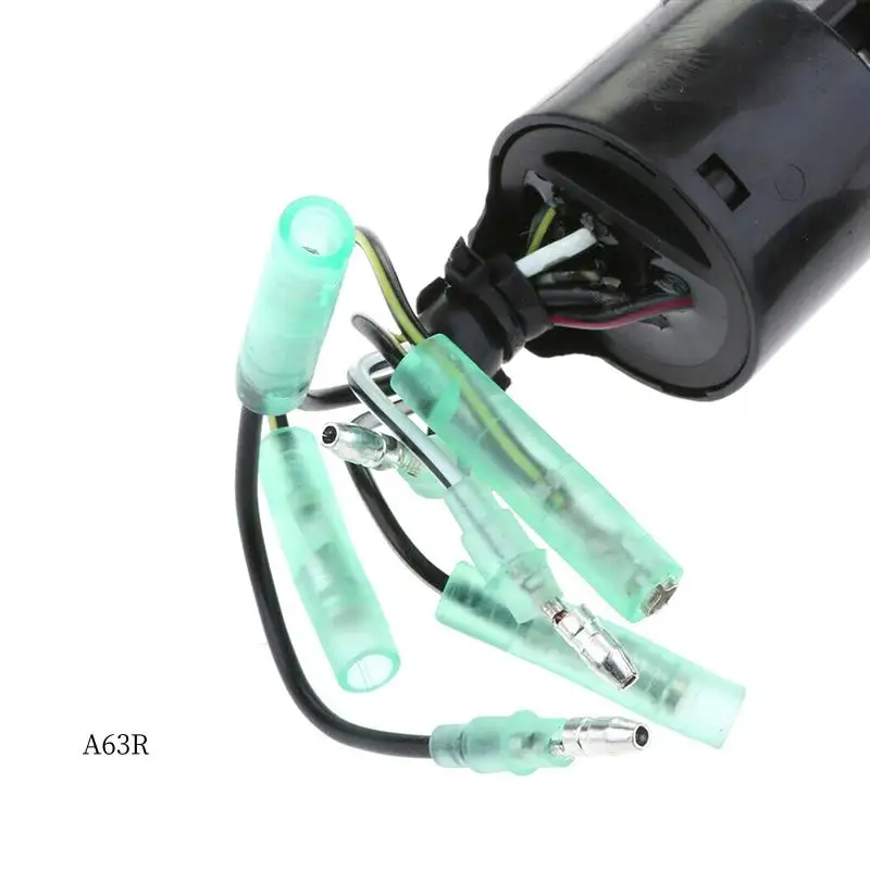 

AR-переключатель зажигания в сборе с заменой ключа 35100-ZV5-013 черный для подвесного двигателя Honda