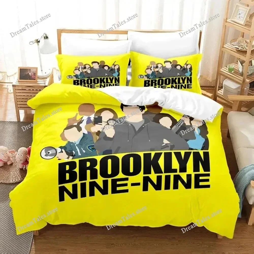 

Brooklyn-Nine-Nine Bedding Set Single Twin Full Queen King Size Bed Set Aldult Kid Bedroom Duvetcover Sets Bed Sheet Set 2025369