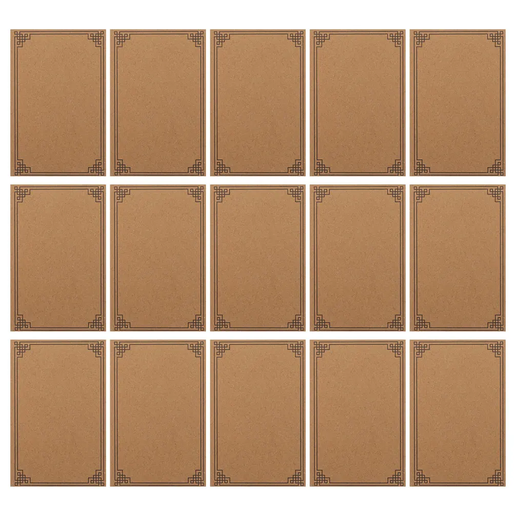 

50Pcs Brown Kraft Paper Money Envelopes Self-Seal for Cash Storage Budgeting System Tip Organization Small Item Portable Holder