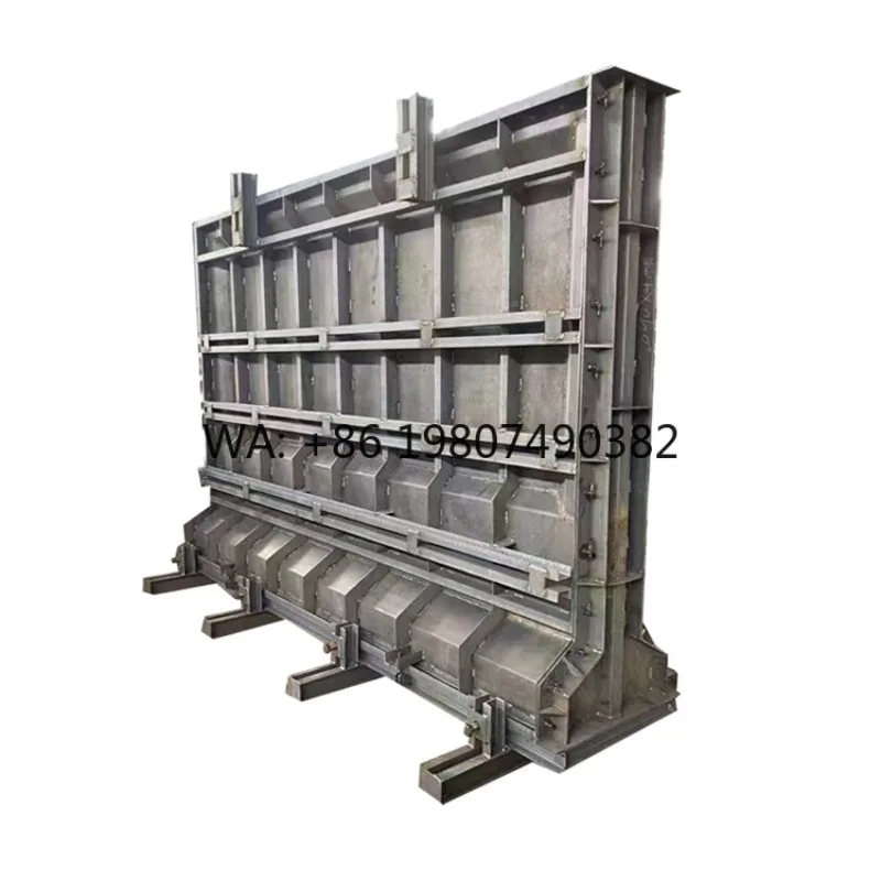 Concrete Fence Mold、Prefabricated Fence Mould、Garden Landscape Concrete Mold、Durable Construction Mould