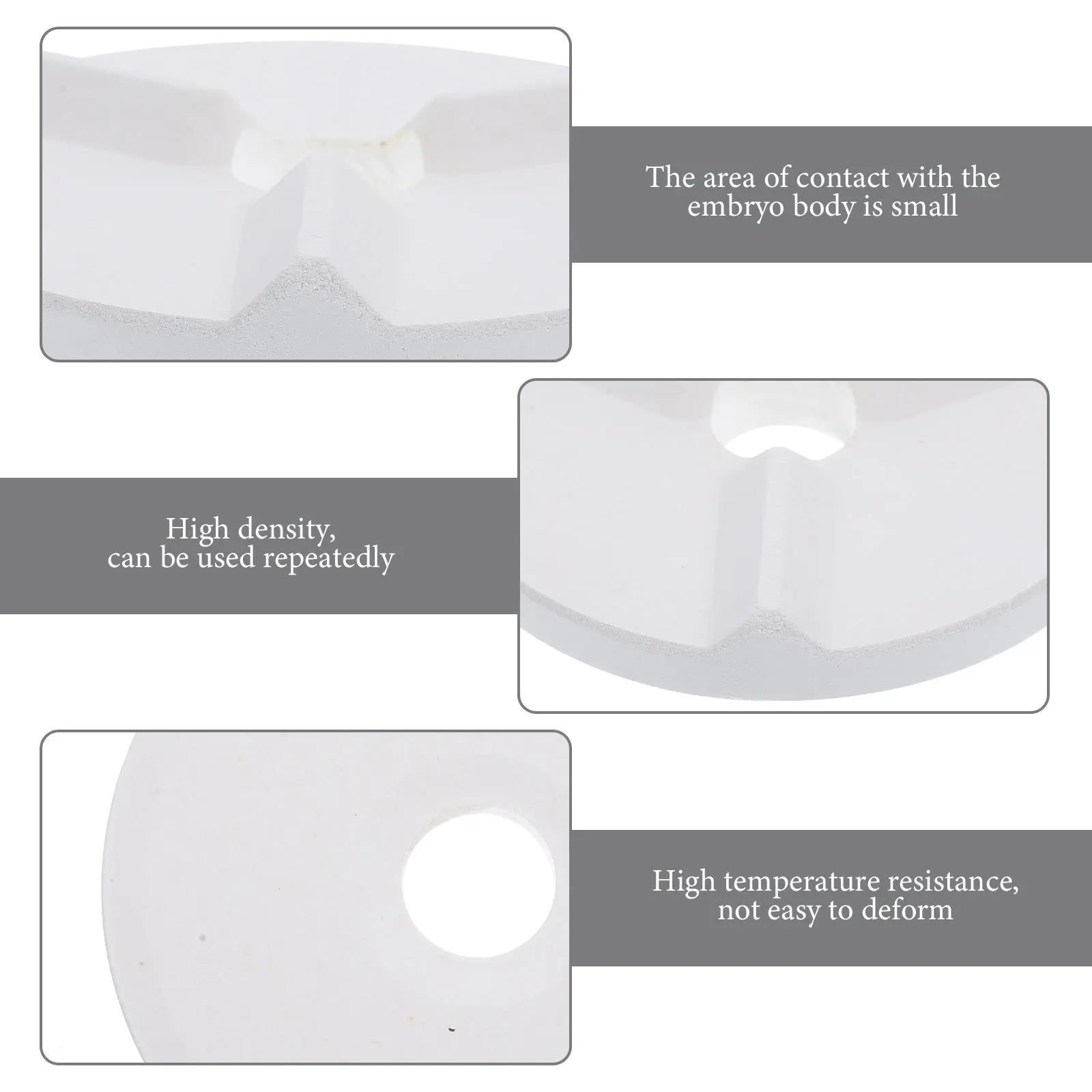 

Керамический коврик для гончарной печи Прочный керамический инструмент для обжига и плавки глины Печь для поддержки печи Инструменты для скульптуры из глины