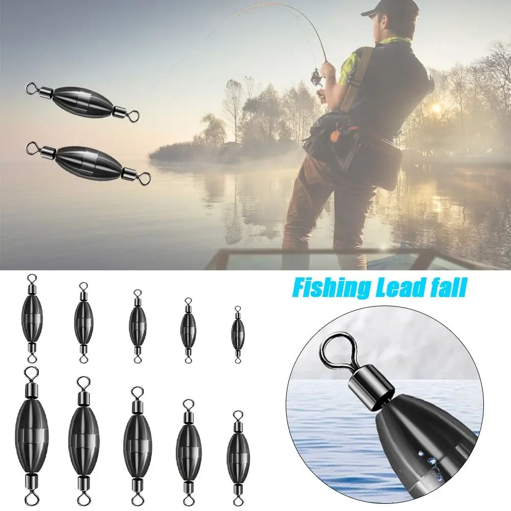 10/20pcs Hook Connector Lead Sinker 2023 weight Additional Weight Fishing Lead fall Weights Split Line Sinkers Fishing Tackle