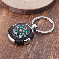 Outdoor Camping Hiking Mini Compass Navigator Portable Keychain Survival Tool