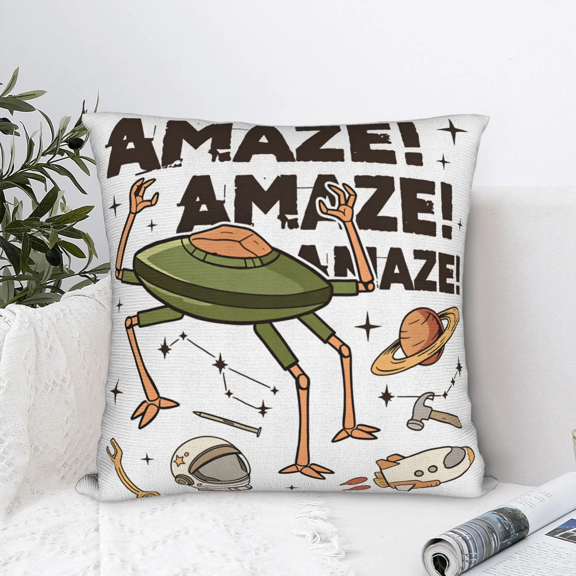 Project Hail Mary Eridani-Rocky Amaze Pillowcase Soft Polyester Cushion Cover Decorations Sci Fi Bookish Pillow Case Cover Home