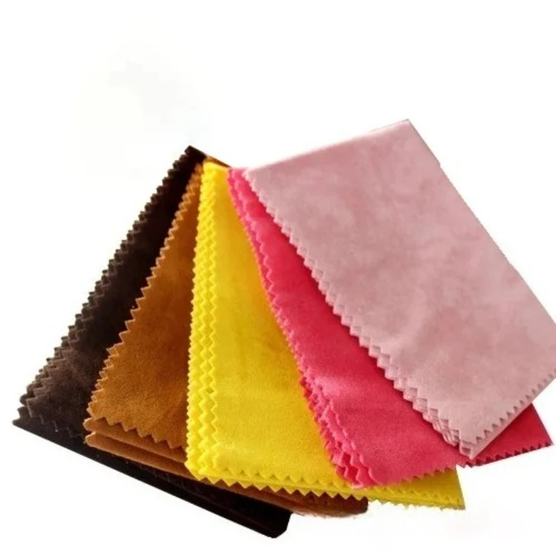 20*30cm Jewelry Polishing Cloth Silver Color Cleaning Cloths with Individually Package Soft Clean for Jewelry Tool