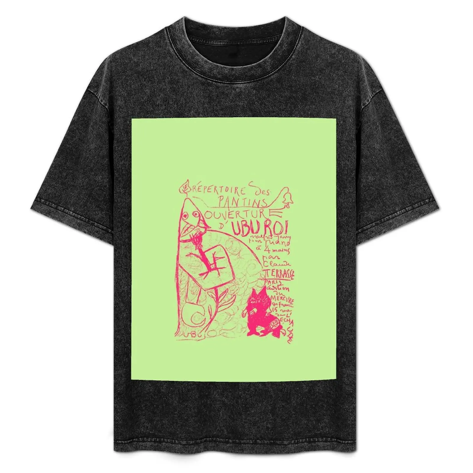 

Ubu Roi - magenta T-Shirt anime figures Clothing custom t-shirts mens workout shirts