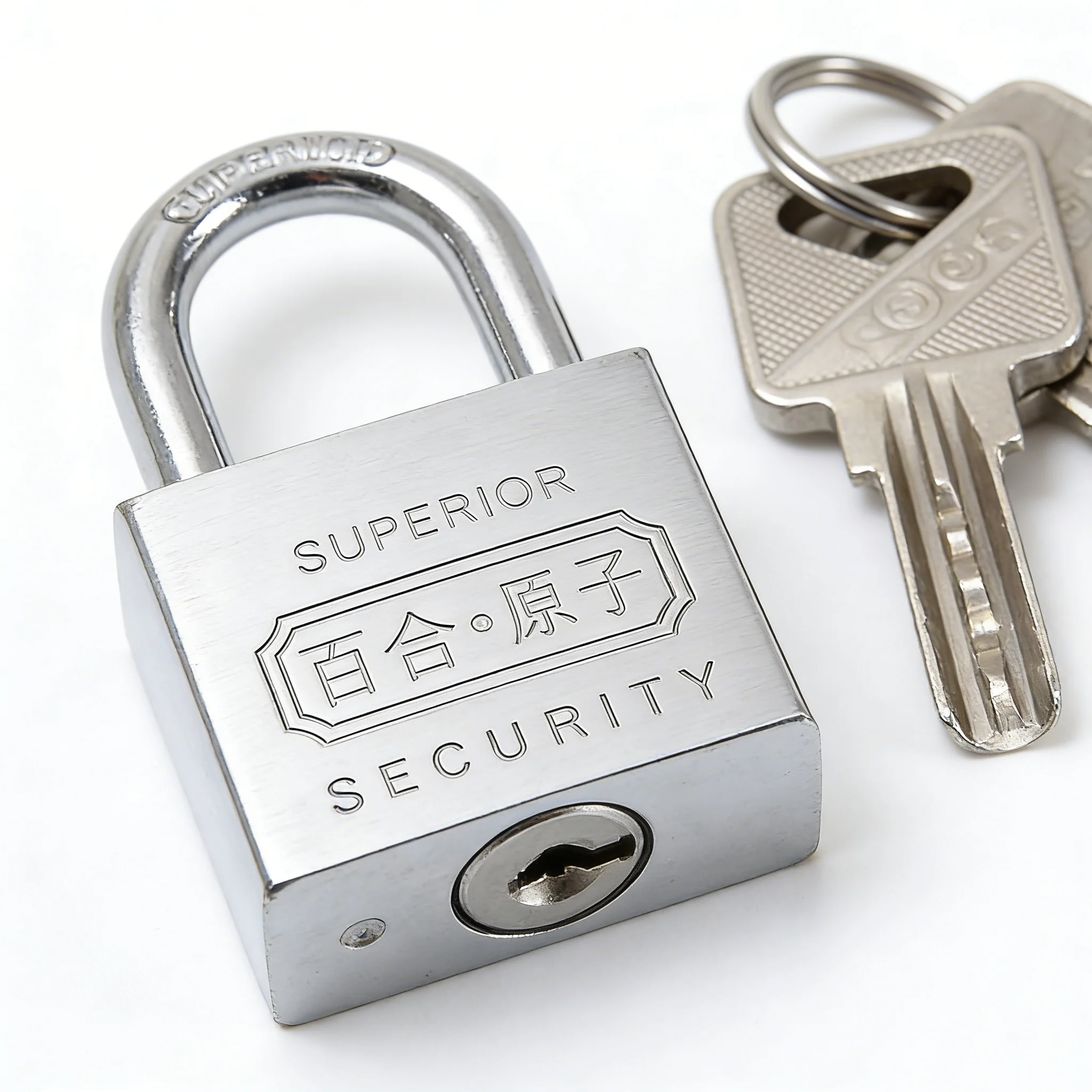 Full Copper Cylinder Atom Padlock Small Household Lock Waterproof Rust-Resistant Anti-Theft Mite-Proof Dormitory Door Lock